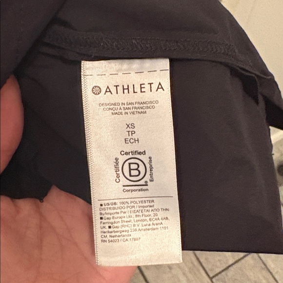 Athleta Black “Topspin” dress XS - Picture 5 of 5